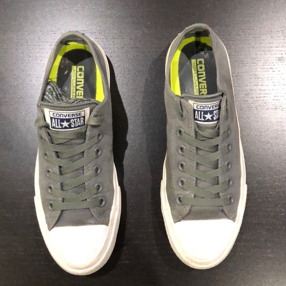 Grey on grey Converse Chuck Taylors w Lunarlon - Picture 5 of 6